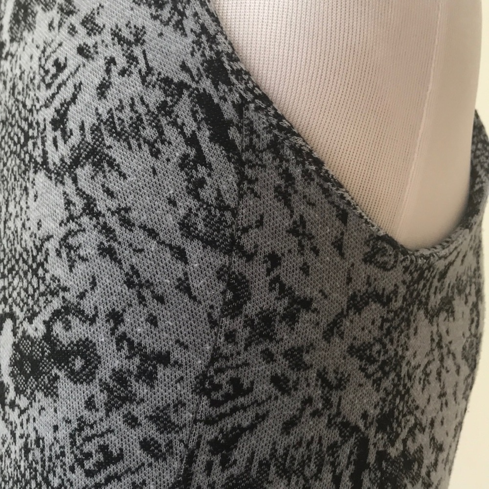 Snakeskin Print Fit and Flare Dress - Picture 7 of 8